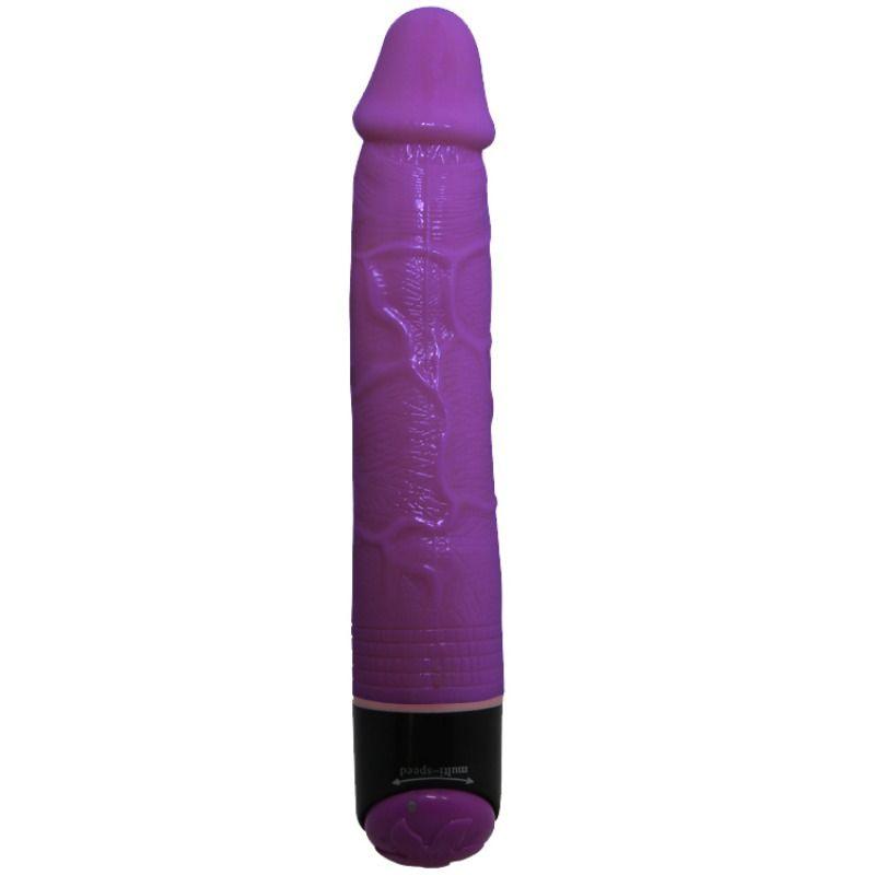 BAILE - COLORFUL SEX VIBRADOR REALISTICO LILA 23 CM - Sensuana.es