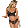 SUBBLIME - SET SUJETADOR Y PANTIES NEGRO S/M - Sensuana.es