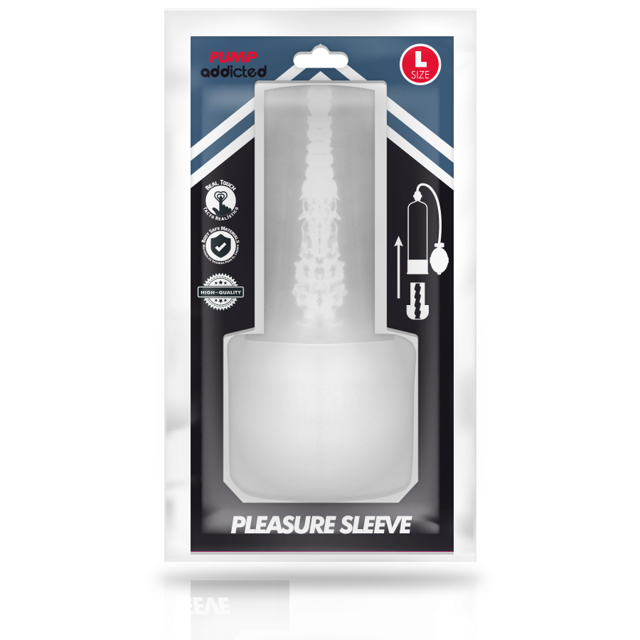 PUMP ADDICTED - PLEASURE SLEEVE BOMBA AUTOMATICA - Sensuana.es