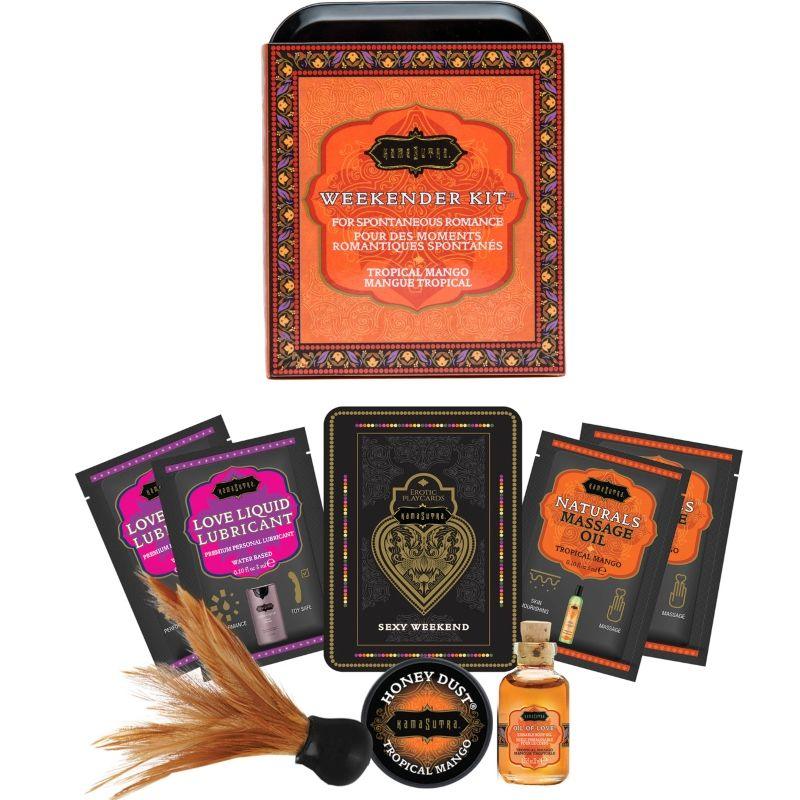 KAMASUTRA - WEEKENDER TIN KIT MANGO TROPICAL - Sensuana.es