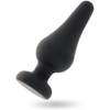 INTENSE - ANAL PLUG PIPO L SILICONE NEGRO 13 CM - Sensuana.es