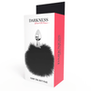 DARKNESS - EXTRA BUTTPLUG ANAL CON COLA NEGRO 7 CM - Sensuana.es