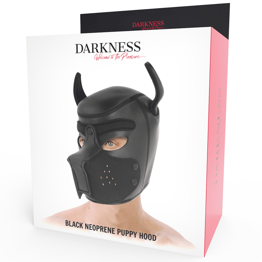 DARKNESS - MÁSCARA PERRO DE NEOPRENO CON HOCICO EXTRAÍBLE M - Sensuana.es