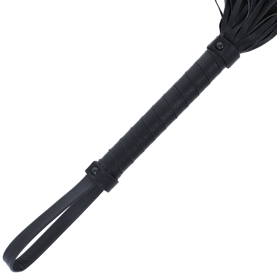 DARKNESS - LÁTIGO BONDAGE NEGRO 42CM LEATHER - Sensuana.es