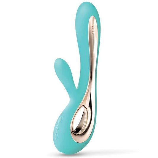 LELO - SORAYA 2 VIBRADOR RABBIT VERDE AGUA - Sensuana.es