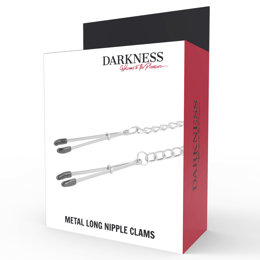 DARKNESS - PINZAS AJUSTABLES PARA PEZONES METAL - Sensuana.es