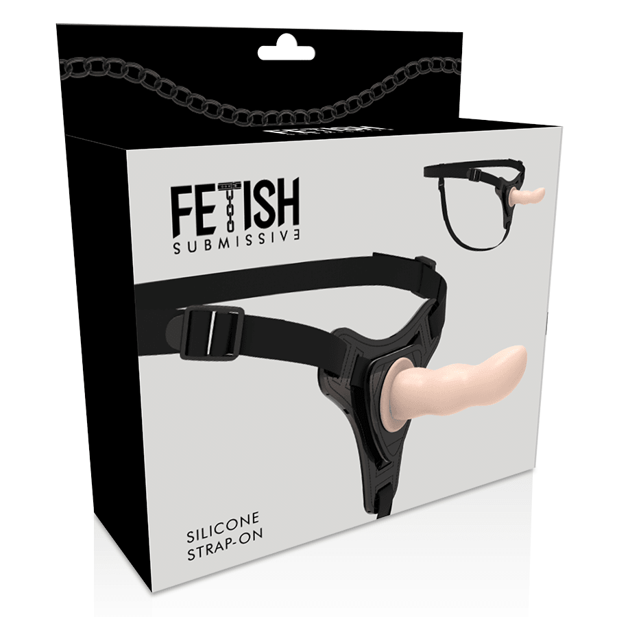 FETISH SUBMISSIVE HARNESS - SILICONA FLESH G-SPOT 12.5 CM - Sensuana.es