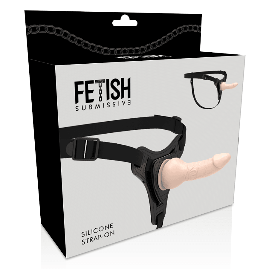 FETISH SUBMISSIVE HARNESS - SILICONA FLESH REALISTIC 16CM - Sensuana.es