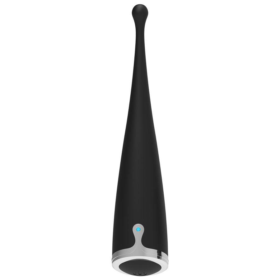 BRILLY GLAM - SPOT VIBE VIBRADOR CLITORIAL ORGASMICO SILICONA NEGRO - Sensuana.es