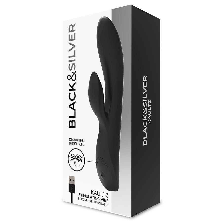 BLACK&SILVER - KAULTZ VIBRADOR CONTROL TOUCH - Sensuana.es