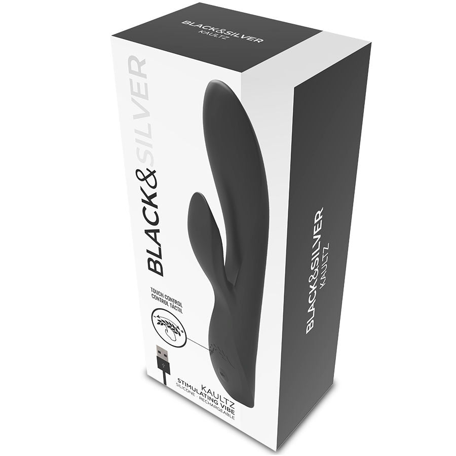 BLACK&SILVER - KAULTZ VIBRADOR CONTROL TOUCH - Sensuana.es