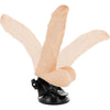 BASECOCK - VIBRADOR ARTICULABLE CONTROL REMOTO NATURAL 21 CM -O- 5 CM - Sensuana.es