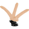 BASECOCK - VIBRADOR ARTICULABLE CONTROL REMOTO NATURAL 18.5 CM -O- 4 CM - Sensuana.es