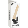 BASECOCK - VIBRADOR REALISTICO CONTROL REMOTO NATURAL 19.5 CM -O- 4 CM - Sensuana.es