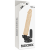 BASECOCK - VIBRADOR REALISTICO CONTROL REMOTO NATURAL 21 CM -O- 4 CM - Sensuana.es