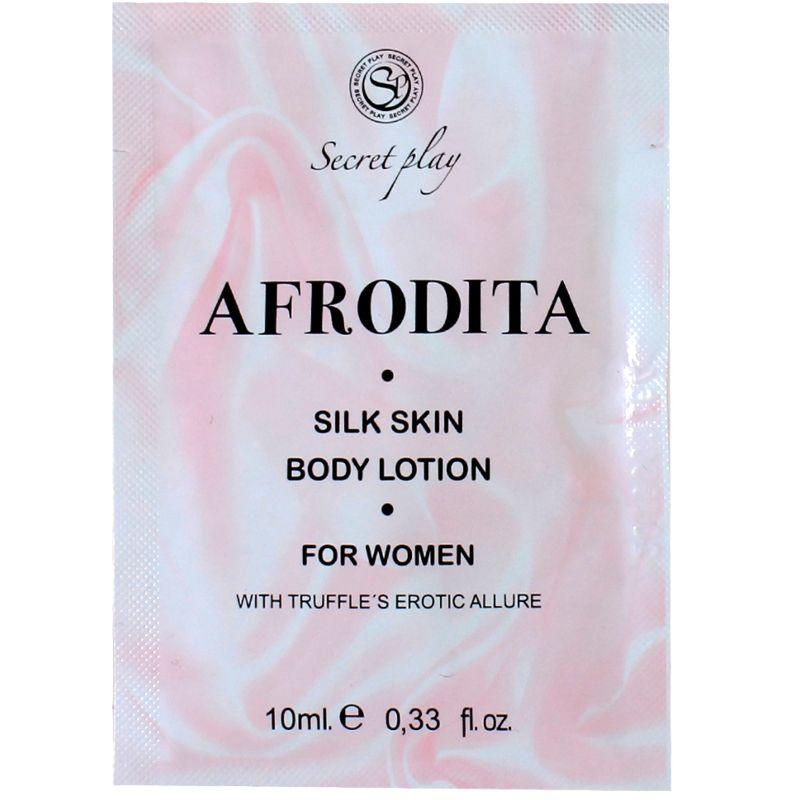 SECRETPLAY - MONODOSIS LOCION CORPORAL PIEL DE SEDA AFRODITA 10ML - Sensuana.es