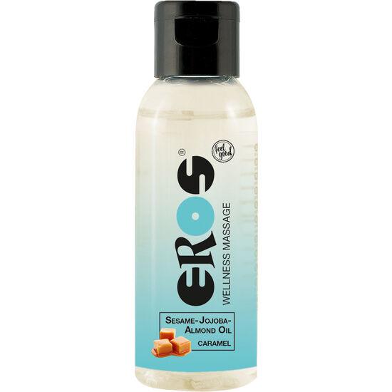 EROS - WELLNESS ACEITE MASAJE CARAMELO 50 ML - Sensuana.es