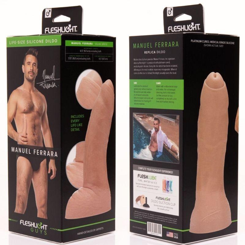 FLESHJACK - MANUEL FERRARA DILDO 19.7 CM - Sensuana.es