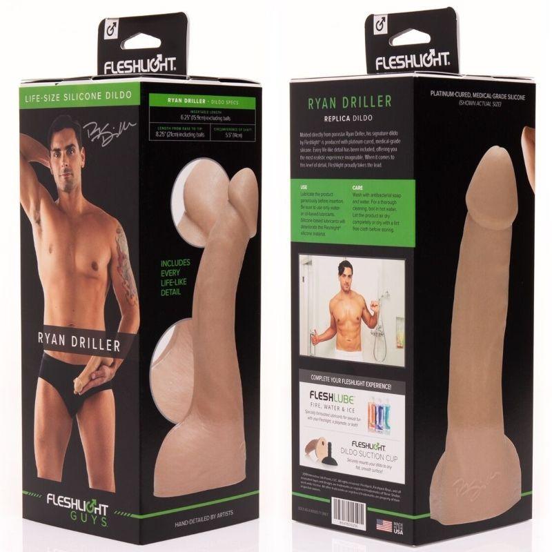 FLESHJACK - RYAN DRILLER DILDO 21 CM - Sensuana.es