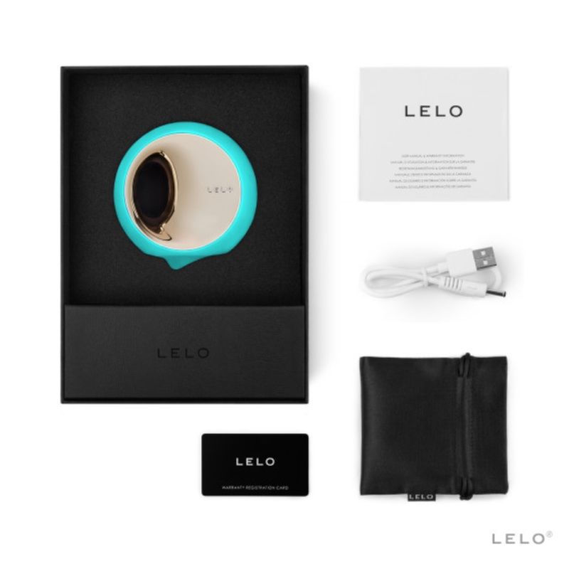 LELO - ESTIMULADOR DE SEXO ORAL VERDE ÁGUA ORA 3