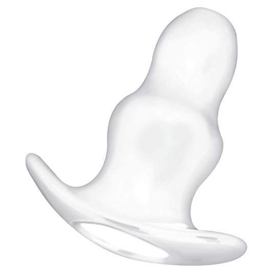 ADDICTED TOYS - DILATADOR ANAL MEDIANO 9.5 CM - TRANSPARENTE - Sensuana.es