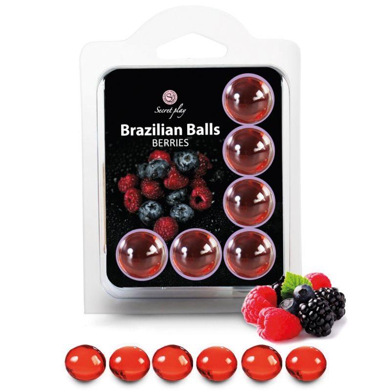 SECRETPLAY - BRAZILIANS BALLS FRUTAS DEL BOSQUE - Sensuana.es