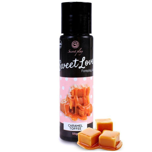 SECRETPLAY - GEL SWEET LOVE CARAMELO 60 ML - Sensuana.es