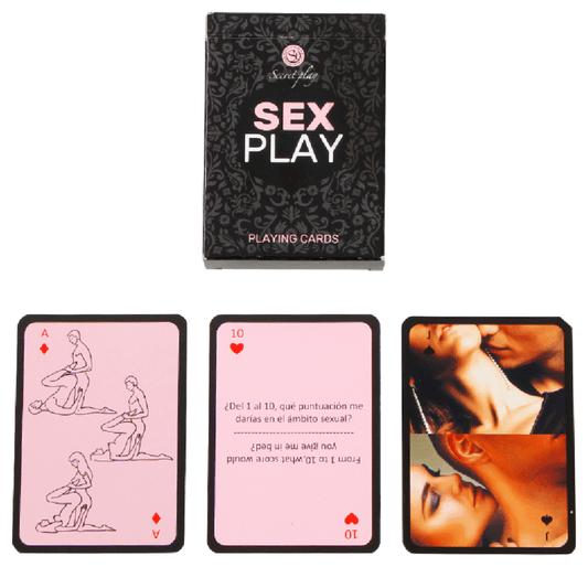 SECRETPLAY - JUEGO DE CARTAS SEX PLAY (ES/EN) - Sensuana.es