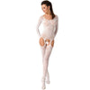 PAIXÃO - MULHER BS055 BODYSTOCK BRANCO TAMANHO ÚNICO