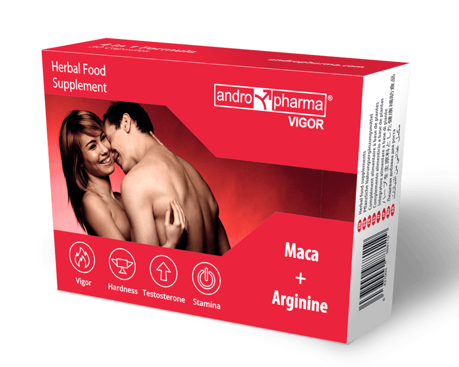 ANDROPHARMA VIGOR - SUPLEMENTO POTENCIADOR LÍBIDO - Sensuana.es