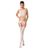 PAIXÃO - MULHER BS047 BODYSTOCK BRANCO TAMANHO ÚNICO