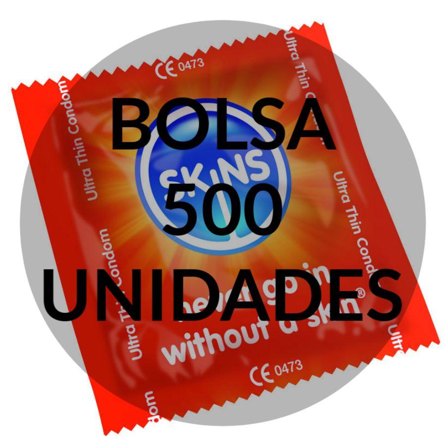 SKINS - PRESERVATIVO ULTRA FINO BOLSA 500 UDS - Sensuana.es