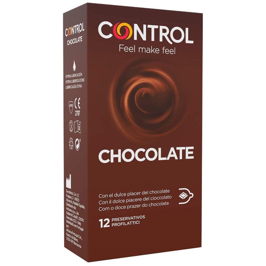 CONTROL - CHOCOLATE PRESERVATIVOS 12 UNIDADES - Sensuana.es