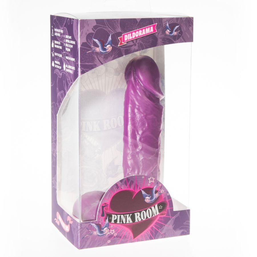 PINK ROOM - AMADEO DILDO REALISTICO LILA 15.5 CM - Sensuana.es