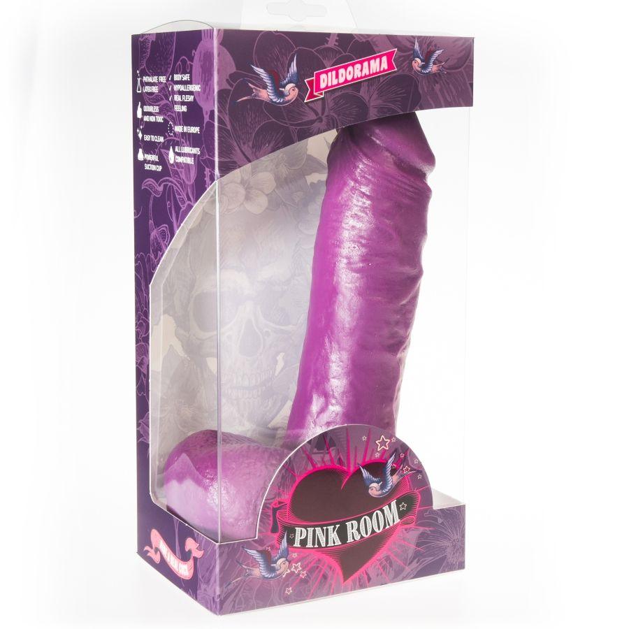 PINK ROOM - ANTON DILDO REALISTICO LILA 21.5 CM - Sensuana.es