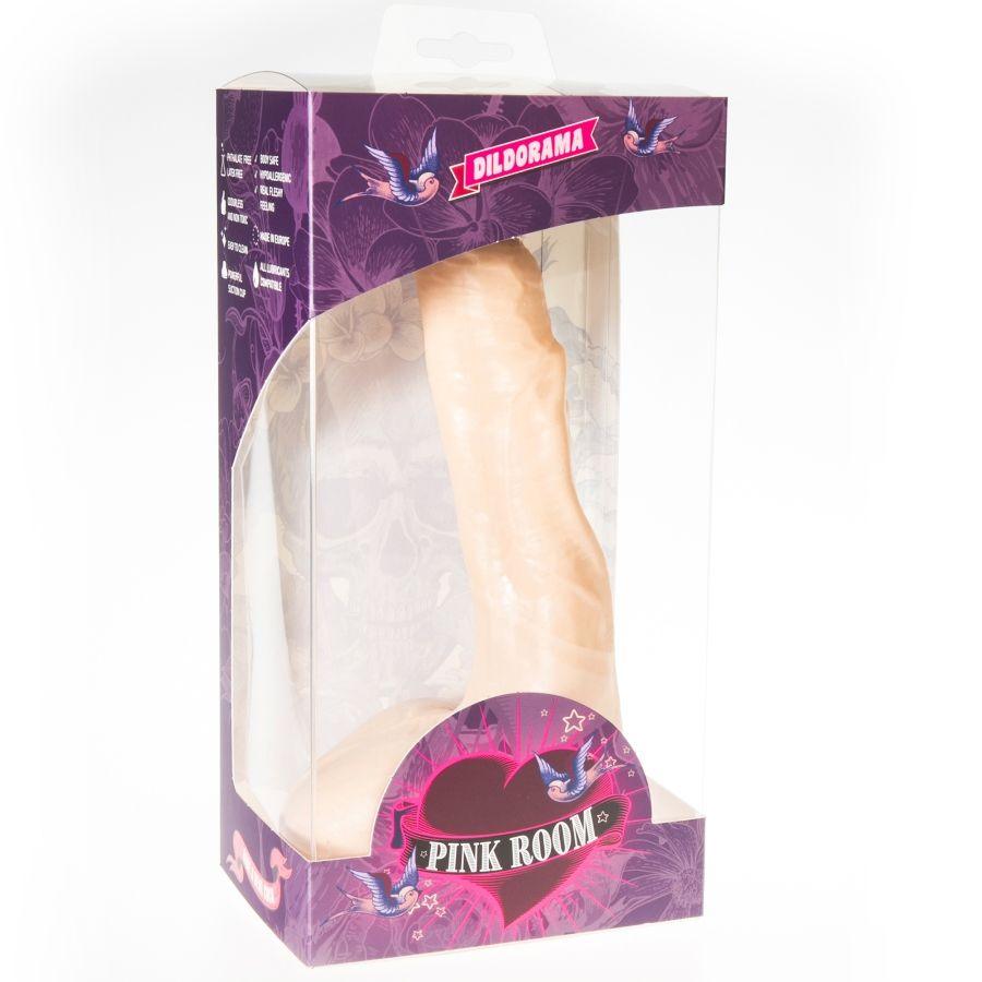 QUARTO ROSA - DILDO NATURAL REALISTA NILO 23 CM