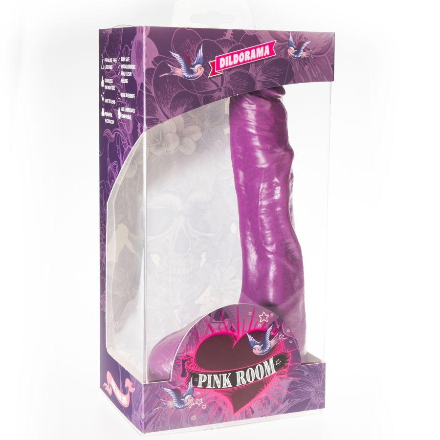 QUARTO ROSA - DILDO REALISTA NILE LILAC 23 CM