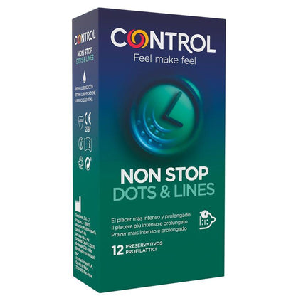 CONTROL - NONSTOP PUNTOS Y ESTRIAS PRESERVATIVOS 12 UNIDADES - Sensuana.es