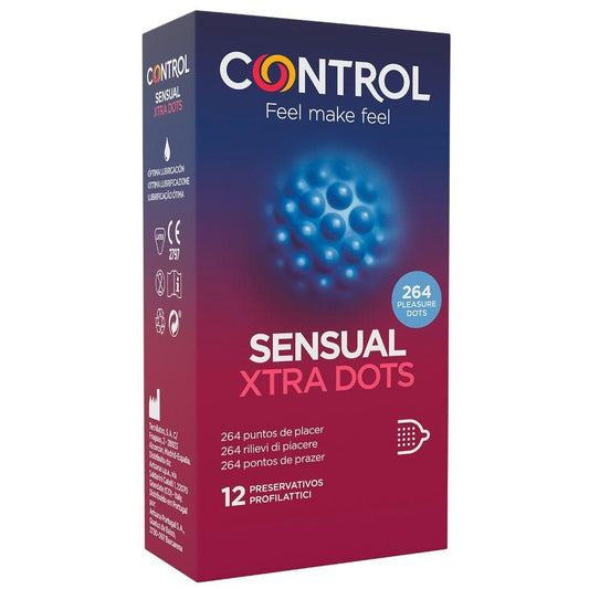 CONTROL - XTRA DOTS 12 UDS - Sensuana.es