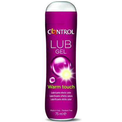 CONTROL - LUB GEL LUBRICANTE EFECTO CALOR 75 ML - Sensuana.es