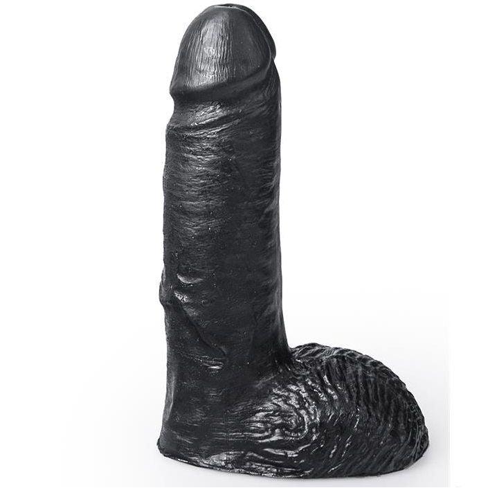 SISTEMA PENDURADO - DILDO PRETO COR MARCEL 17 CM