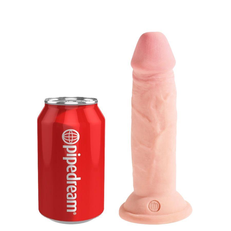 KING COCK - DILDO TRIPLE DENSIDAD 15 CM - Sensuana.es