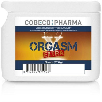 COBECO - ORGASM XTRA FOR MEN CAPSULAS POTENCIADORES 60 CAPS - Sensuana.es