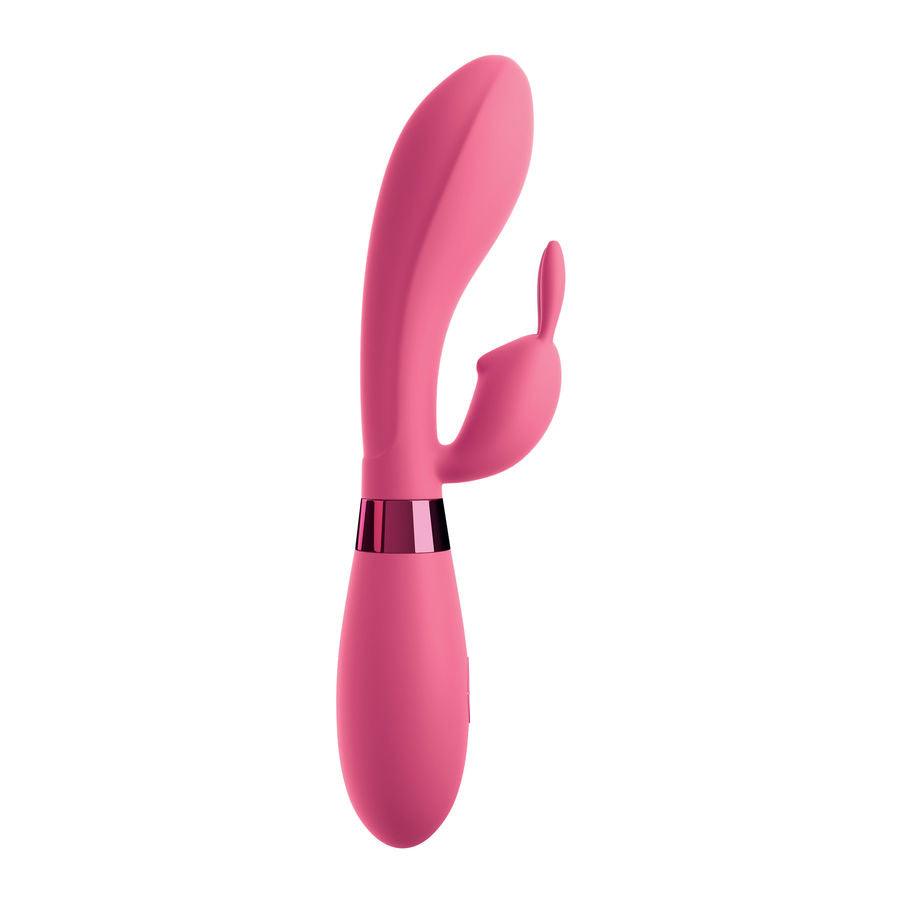 OMG - VIBRADOR DE SILICONE SELFIE COELHO ROSA