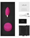 LELO - LYLA 2 INSIGNIA DESIGN EDITION HUEVO-MASAJEADOR FUCSIA - Sensuana.es