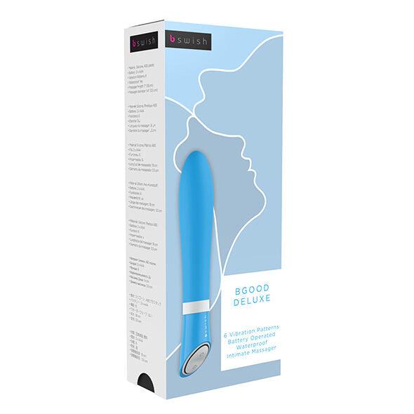 B SWISH - BGOOD DELUXE VIBRATOR AZUL - Sensuana.es