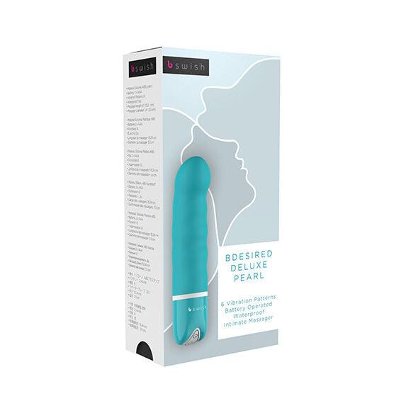 B SWISH - BDESIRED DELUXE PEARL VIBRATOR JADE - Sensuana.es