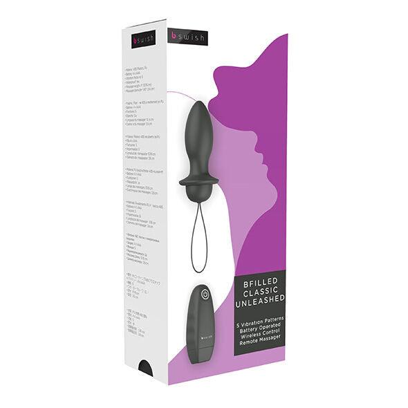 B SWISH - BFILLED CLASSIC VIBRATING PLUG BLACK - Sensuana.es