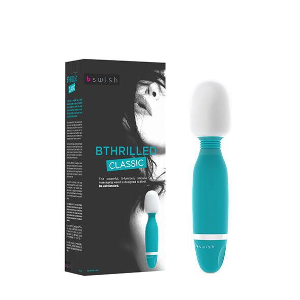 B SWISH - BTHRILLED CLASSIC WAND VIBRATOR JADE - Sensuana.es