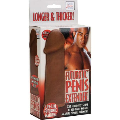 CALEXOTICS - FUTUROTIC FUNDA EXTENSION PENE MARRON - Sensuana.es